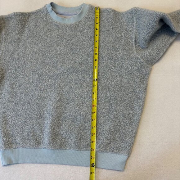 Outdoor Voices MegaFleece Crewneck Womens Medium Wool Blend Pullover Sweatshirt - Picture 9 of 10